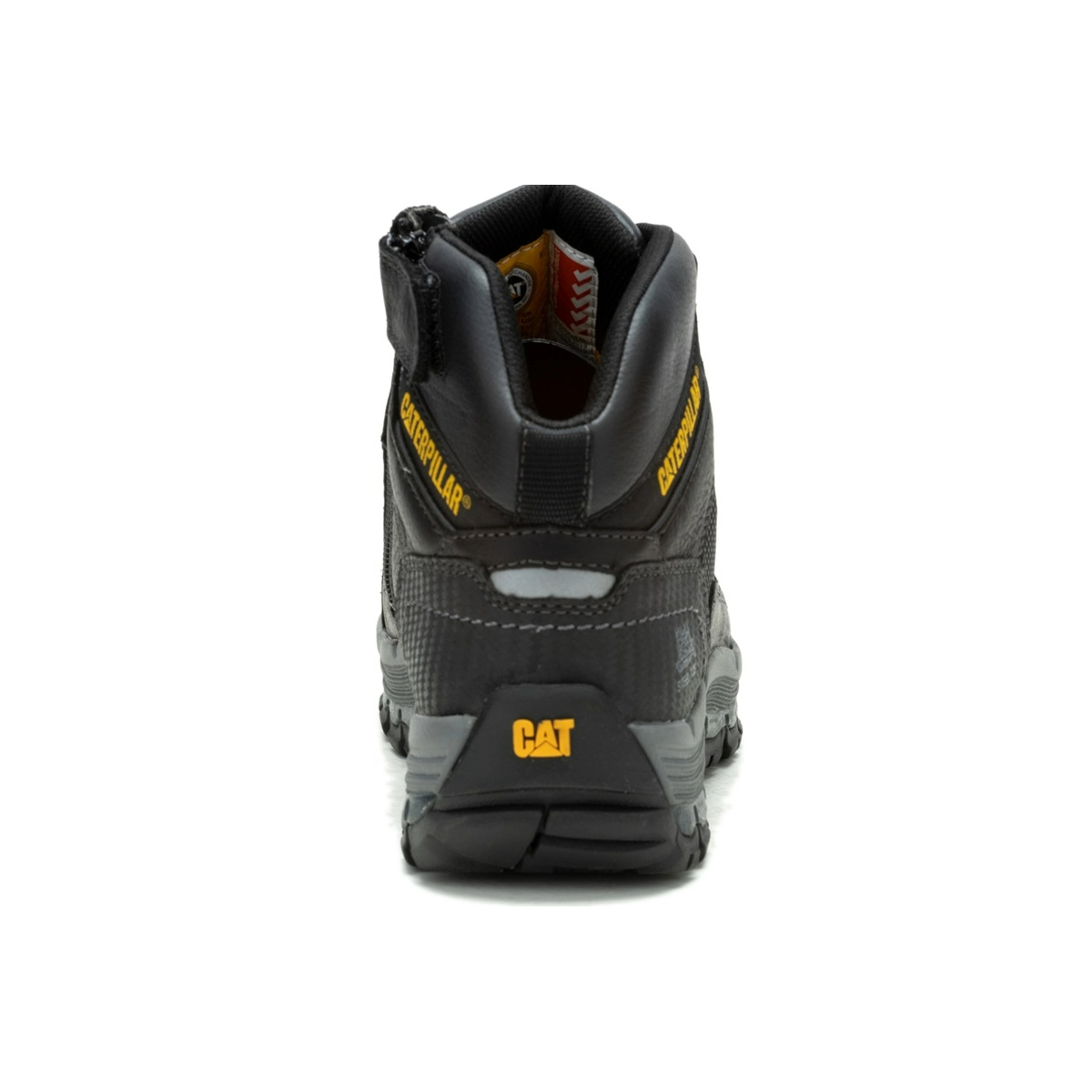 Caterpillar Convex Mid Zip Side Safety Shoe -Black