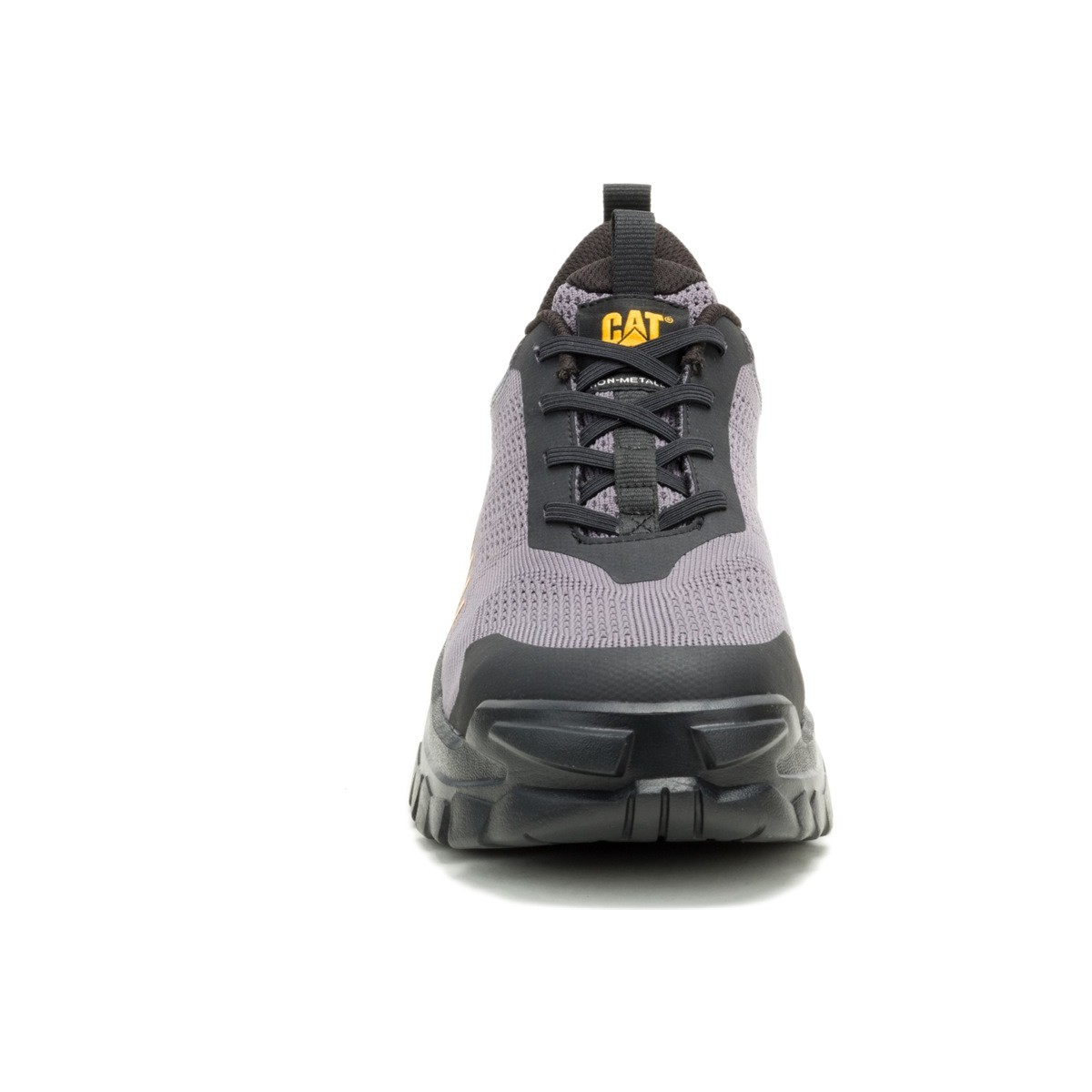 Caterpillar Invader Sport Slip On Composite Toe Shoe -Black/Cat Yellow