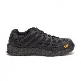 Caterpillar Streamline Composite Toe Work Shoe -Black/Black/Black