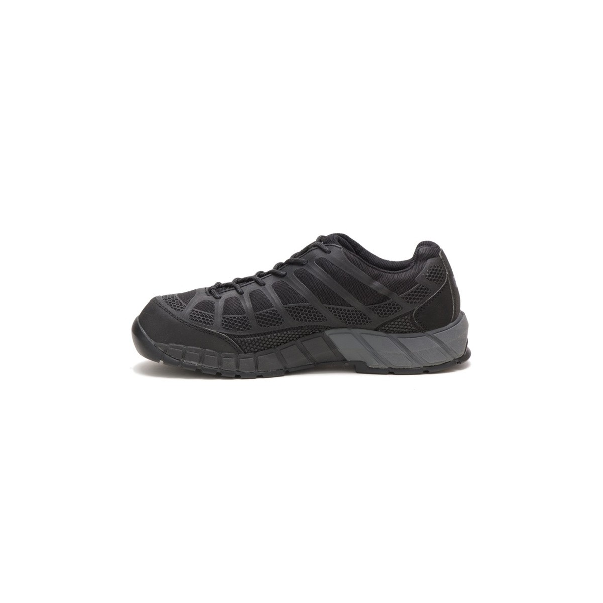 Caterpillar Streamline Composite Toe Work Shoe -Black/Black/Black