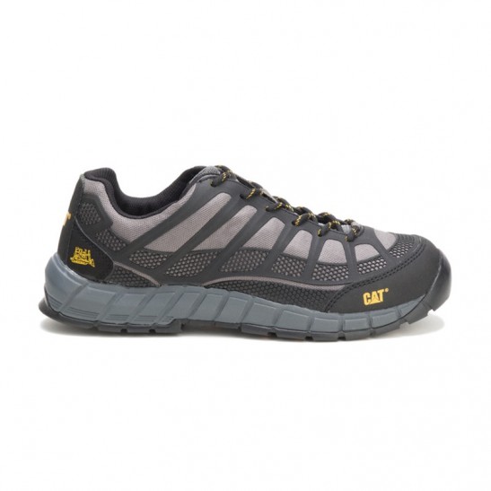Caterpillar Streamline Composite Toe Work Shoe -Harcoal/Dark Shadow/Black