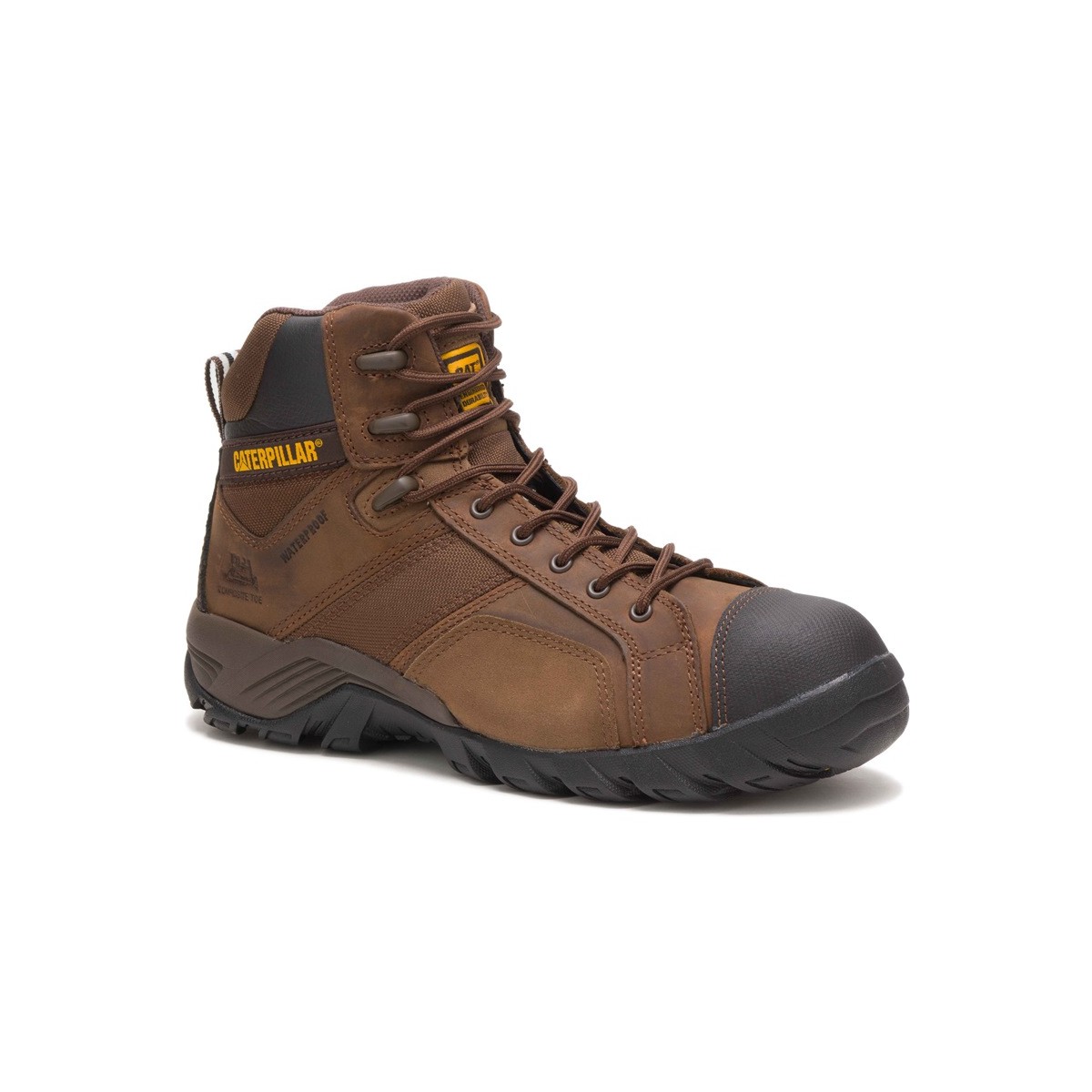 Caterpillar Argon HI Waterproof CT Shoe- Dark Brown