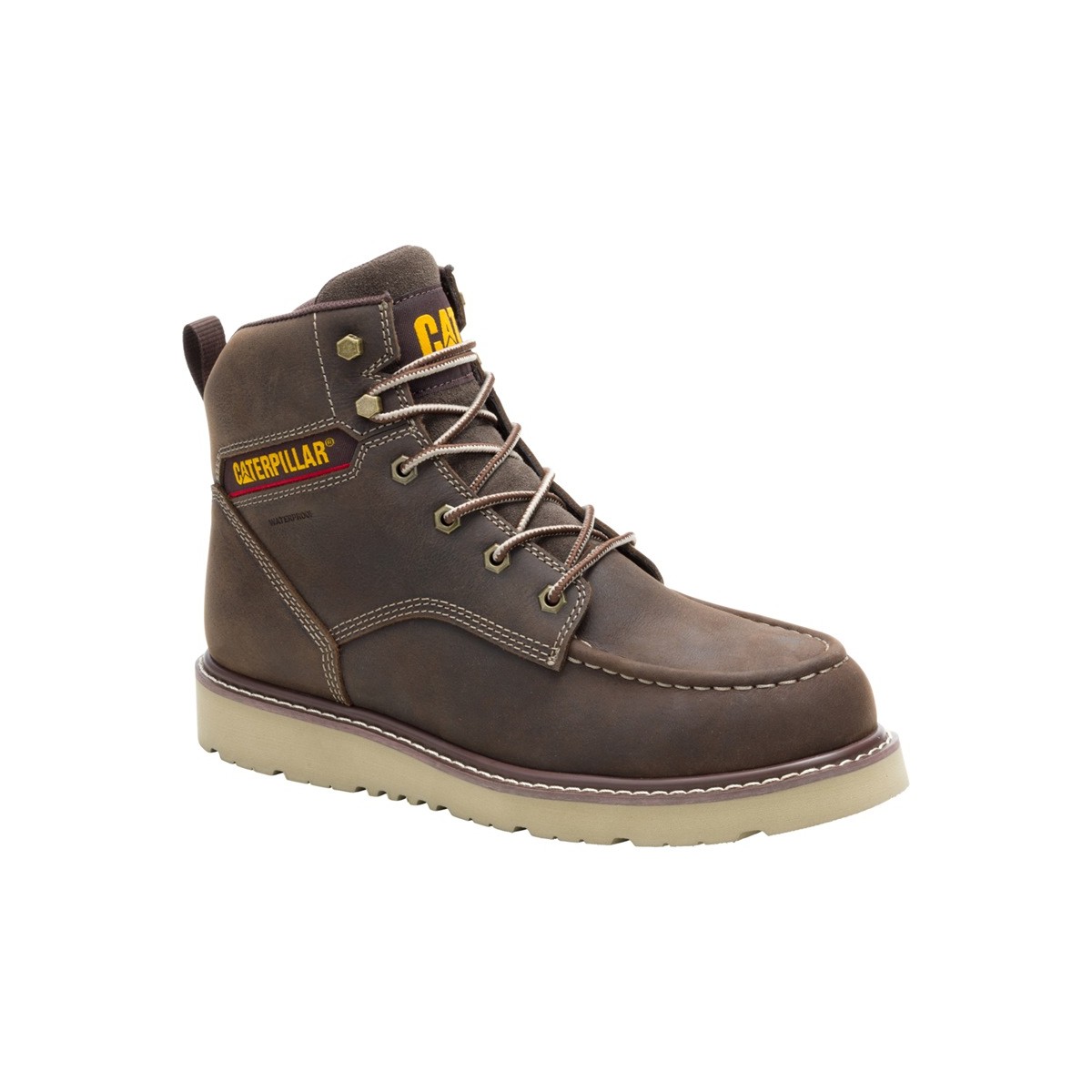 Caterpillar Reclaimer Wedge St Wp Work Shoe -Coffee Bean