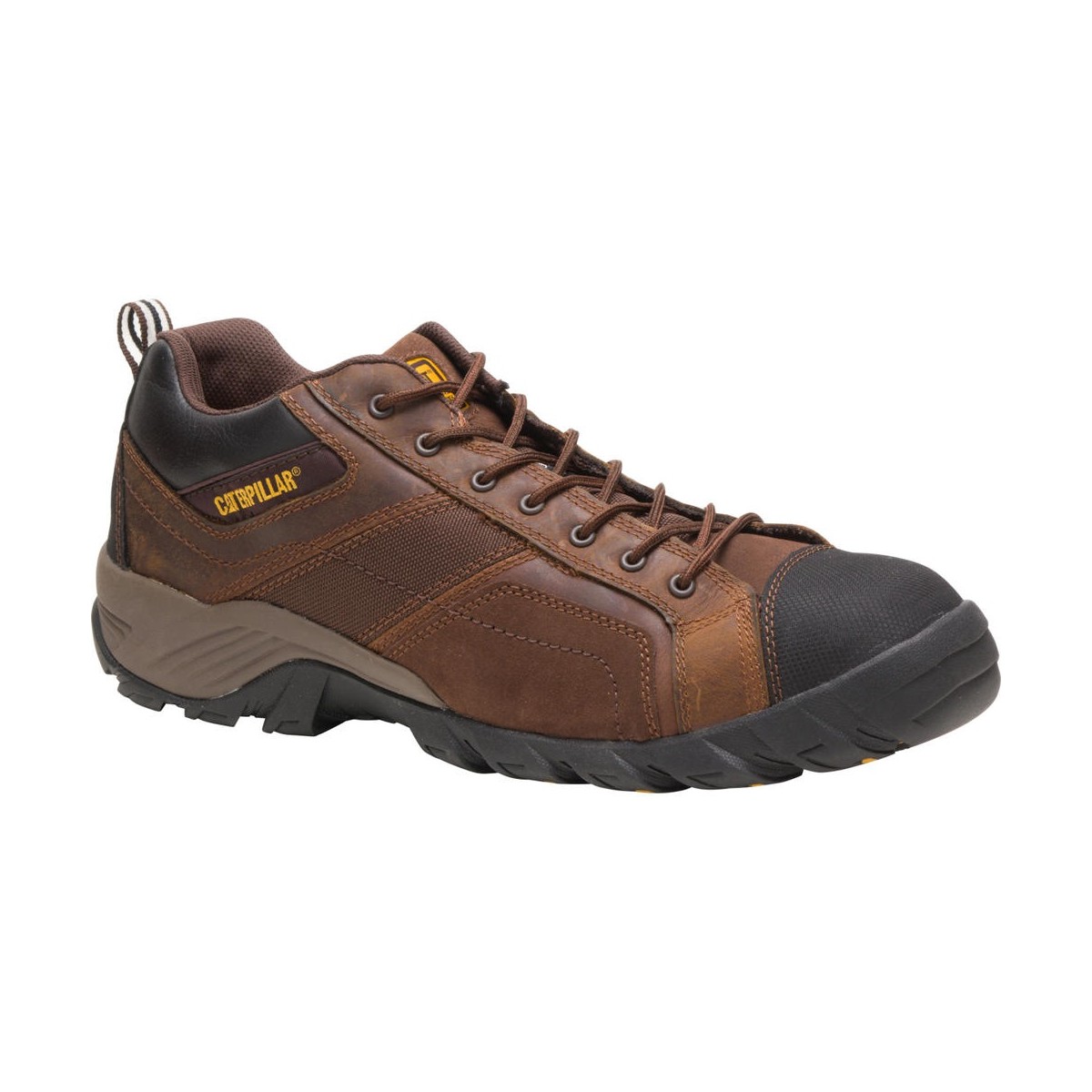 Caterpillar Argon Composite Toe Work Shoe - Dark Brown