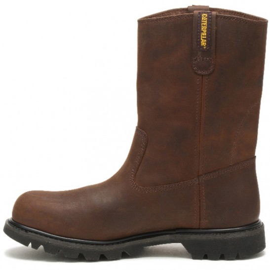 Caterpillar Revolver St Safety Shoe -Dark Brown