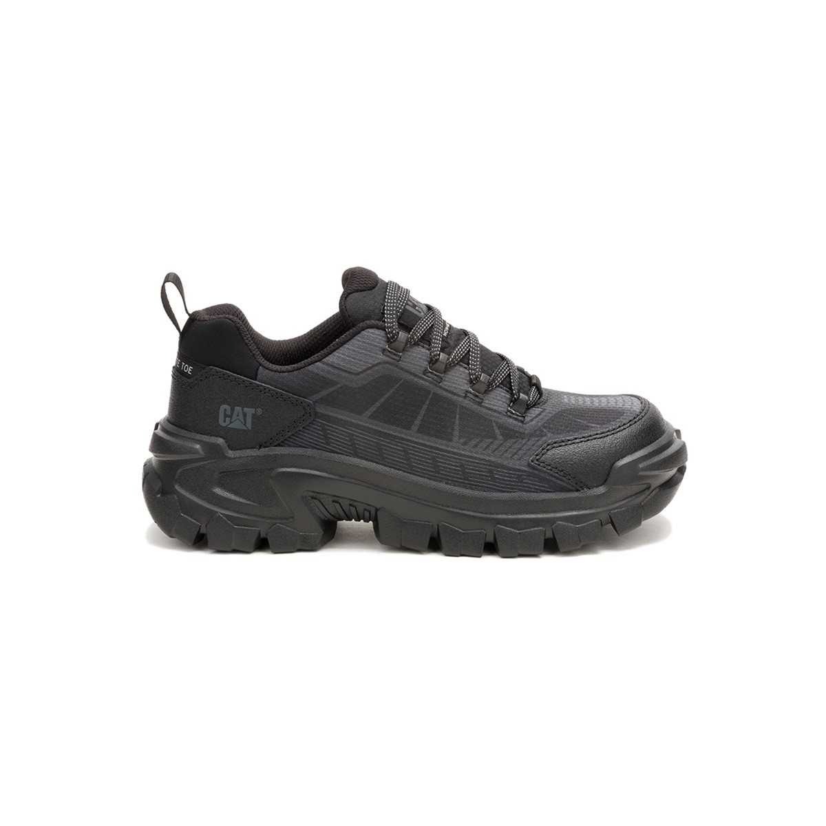 Caterpillar Women Invader Sport Lo Mesh CT Work Shoe - Black