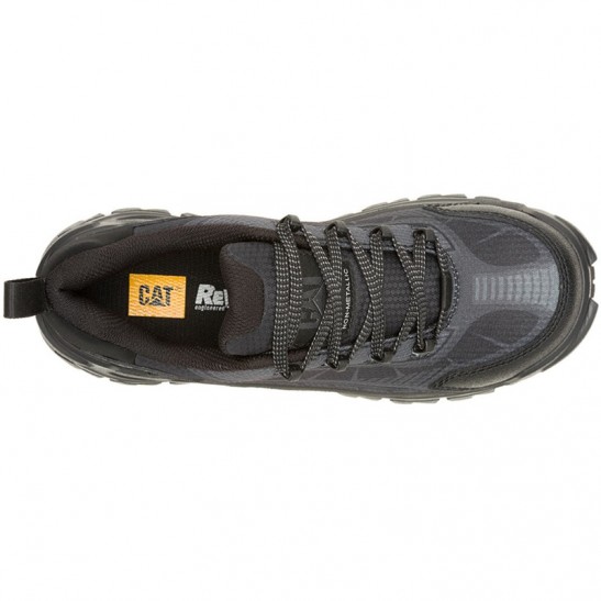 Caterpillar Women Invader Sport Lo Mesh CT Work Shoe - Black