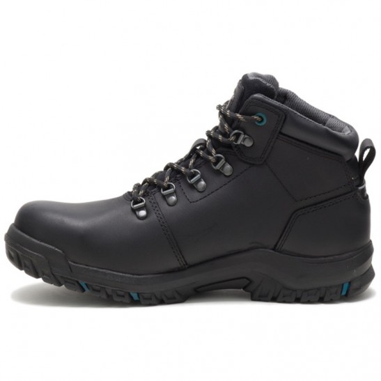 Caterpillar Women Mae Steel Toe Work Shoe -Black
