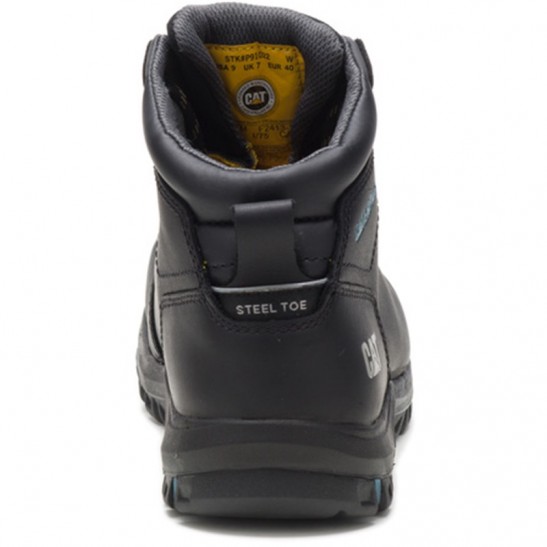 Caterpillar Women Mae Steel Toe Work Shoe -Black