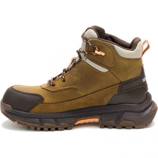 Caterpillar Booster Composite Toe Women Shoe -Brown