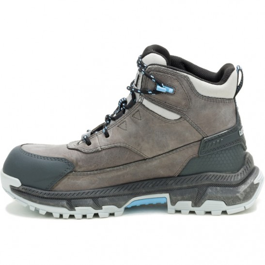 Caterpillar Booster Composite Toe Women Shoe -Grey