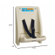 Koala Kare Wall Mounted Child Protection Seat -Cream