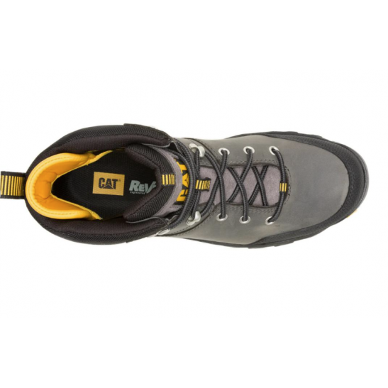 Caterpillar Men's Threshold Rebound Hiker Waterproof Steel Toe Work Boot -Quiet Shade