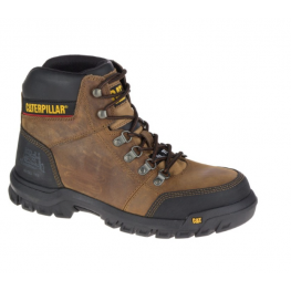 Caterpillar Men's Outline Steel Toe Work Boot -Dark Beige