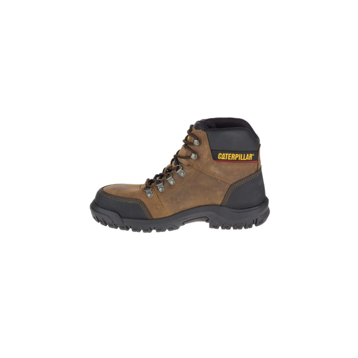 Caterpillar Men's Outline Steel Toe Work Boot -Dark Beige