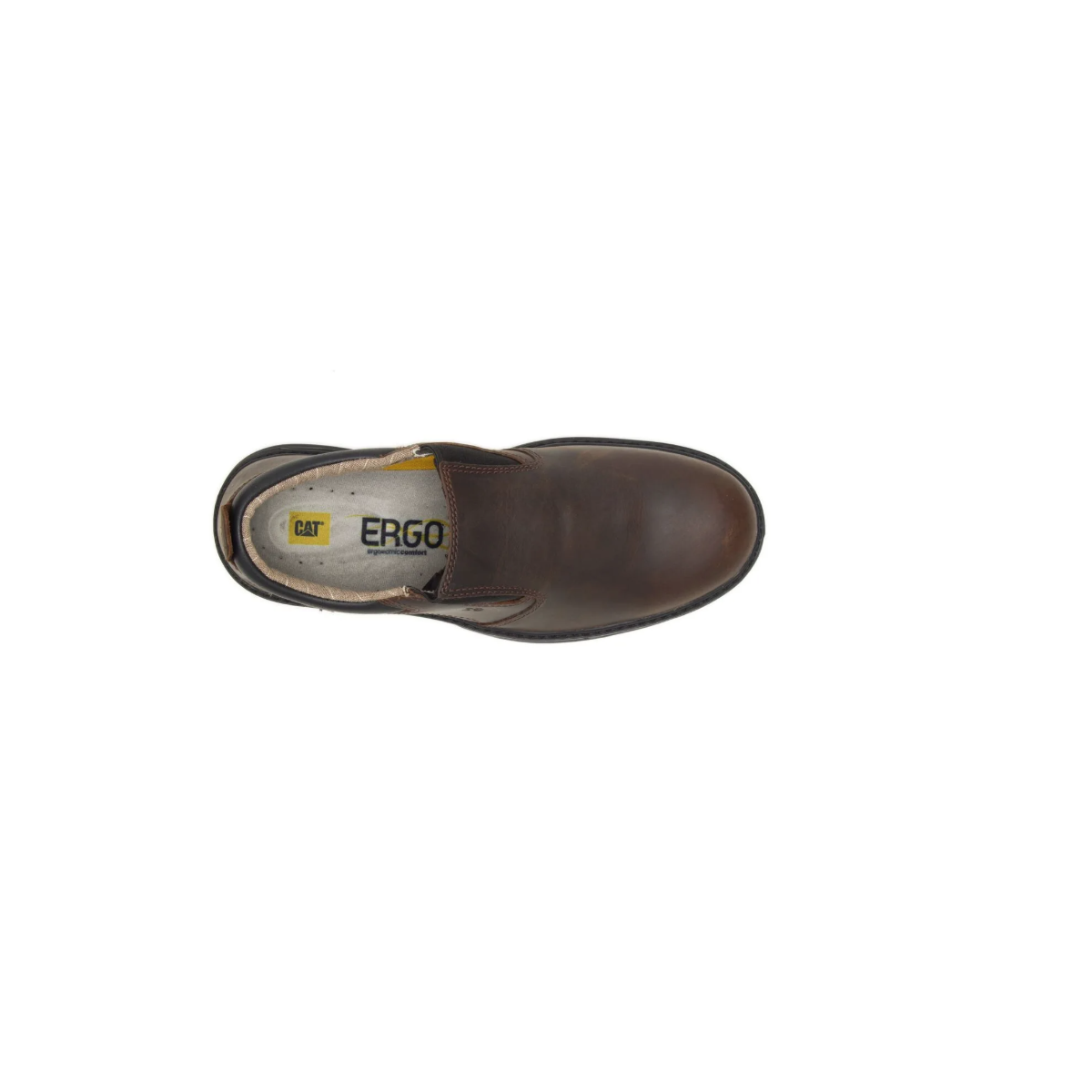 Caterpillar Men's Conclude Steel Toe Work Shoe -Dark Brown