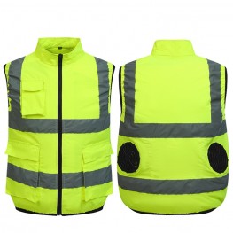 Safety Vest With Fan