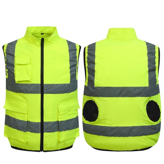 Safety Vest With Fan
