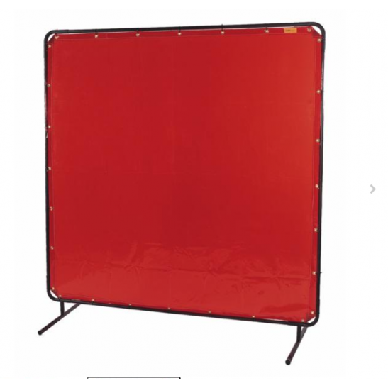 Weldas Welding Screen Red 6ft x 8ft