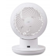 Iris Ohyama DC Silent Air Circulator Fan 6" White