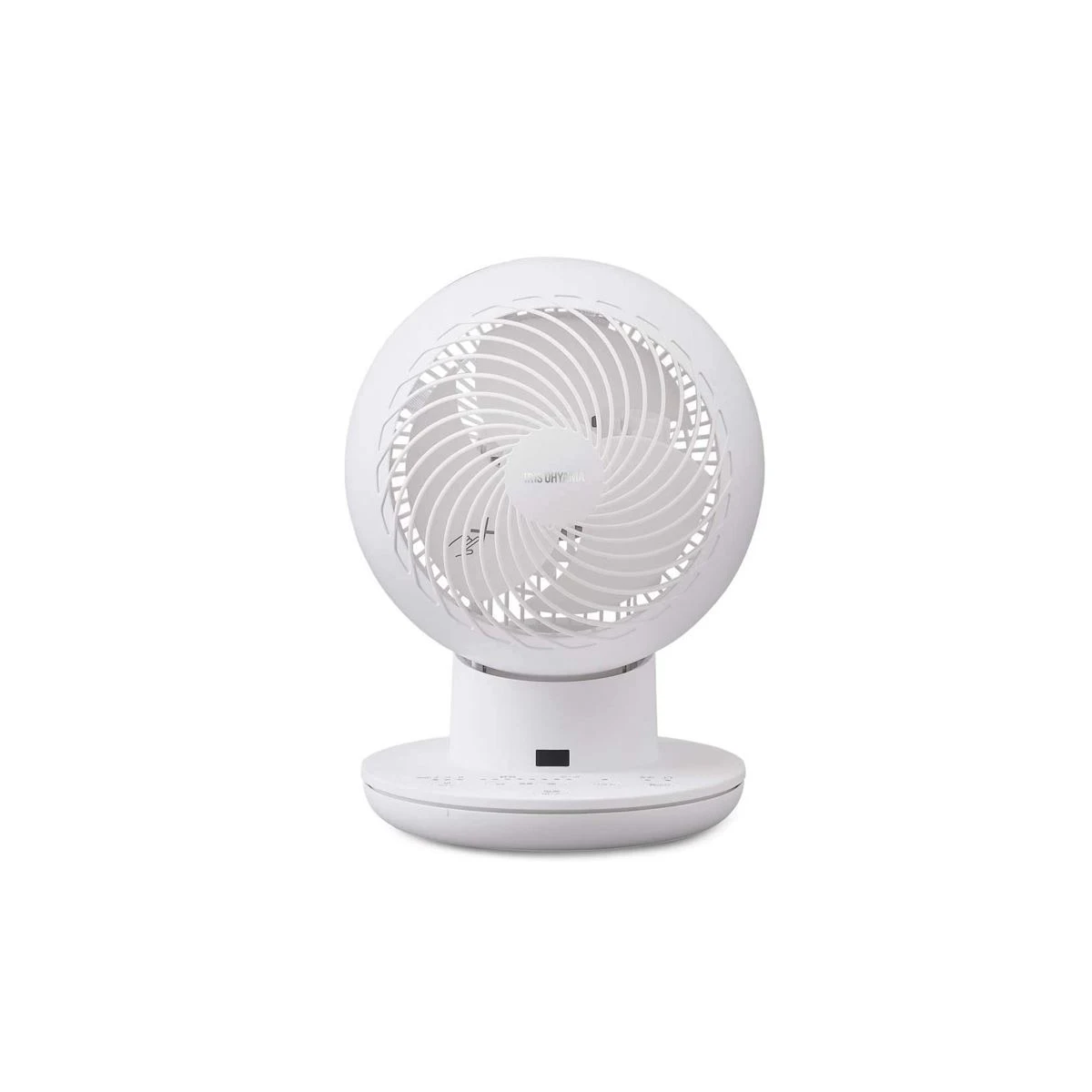 Iris Ohyama DC Silent Air Circulator Fan 6" White