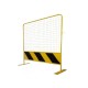 High Fencing Barricade ( Black / Yellow ) 1.8 x 1.8 m