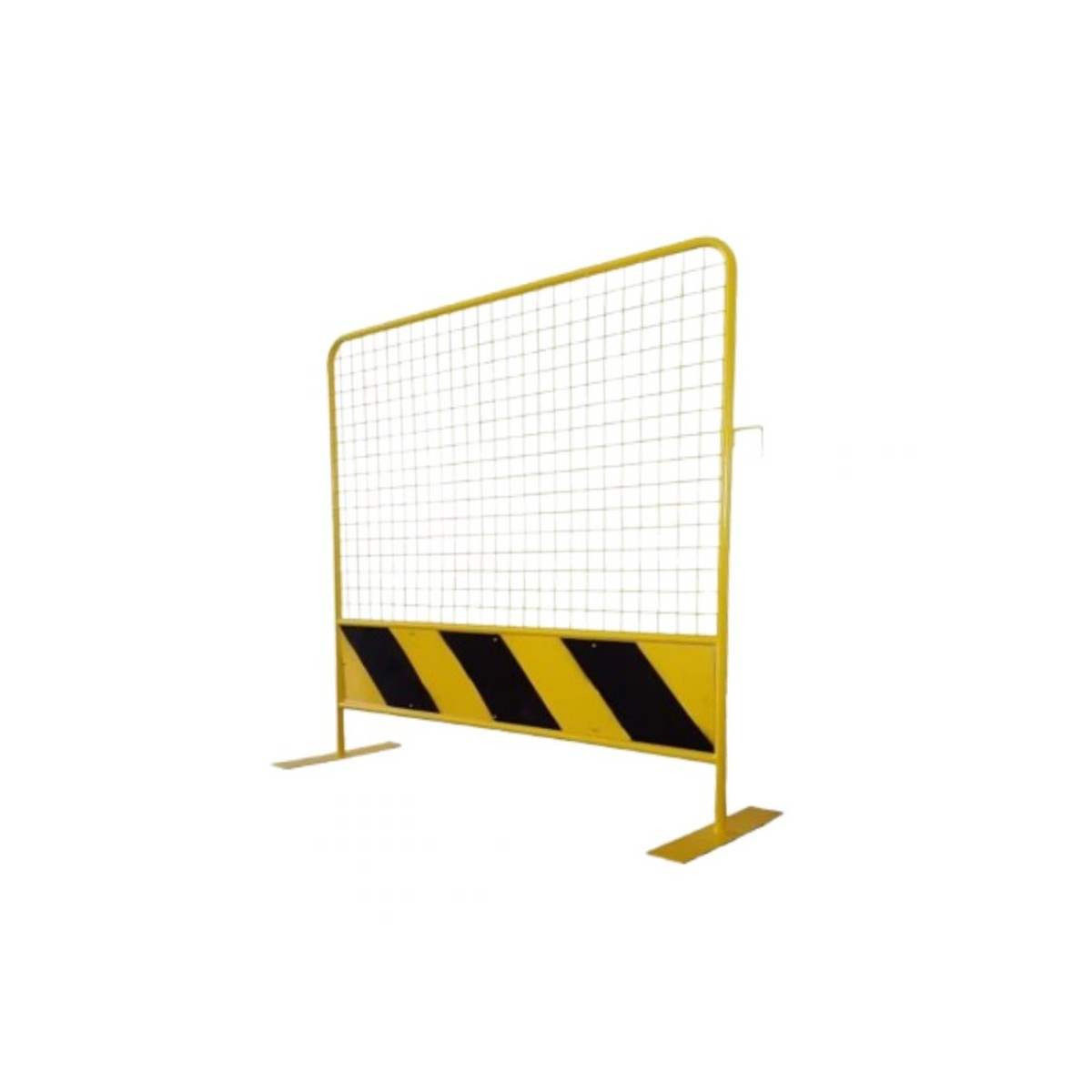 High Fencing Barricade ( Black / Yellow ) 1.8 x 1.8 m