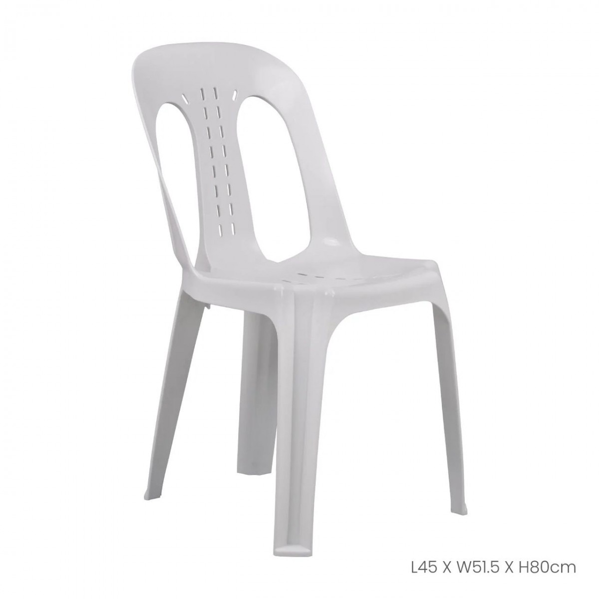 Plastic Chair 478 -White