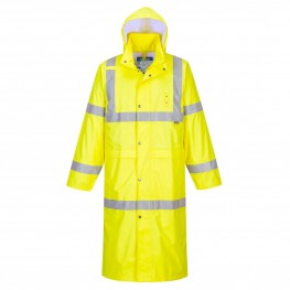 Portwest H445 Hi-Vis Rain Coat 122cm -XL
