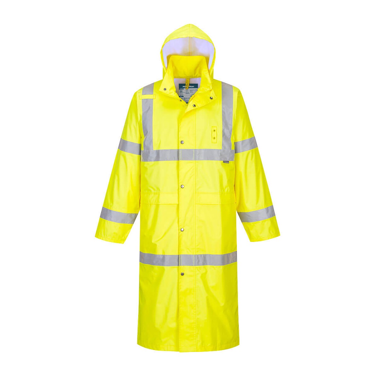 Portwest H445 Hi-Vis Rain Coat 122cm -XL