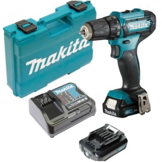 Makita 12V 2.0Ah 10mm (3/8") Cordless Driver Drill