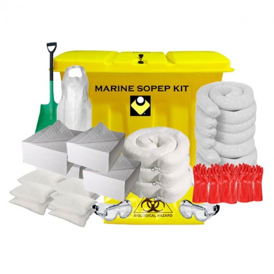 OSS 1100L Marine Oil Spill Kit 7 Barrel