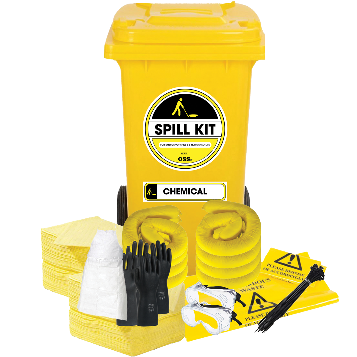 OSS 240L Hazchem / Chemical Spill Kit