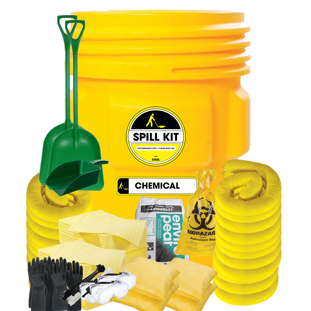 OSS 360L Hazchem / Chemical Spill Kit