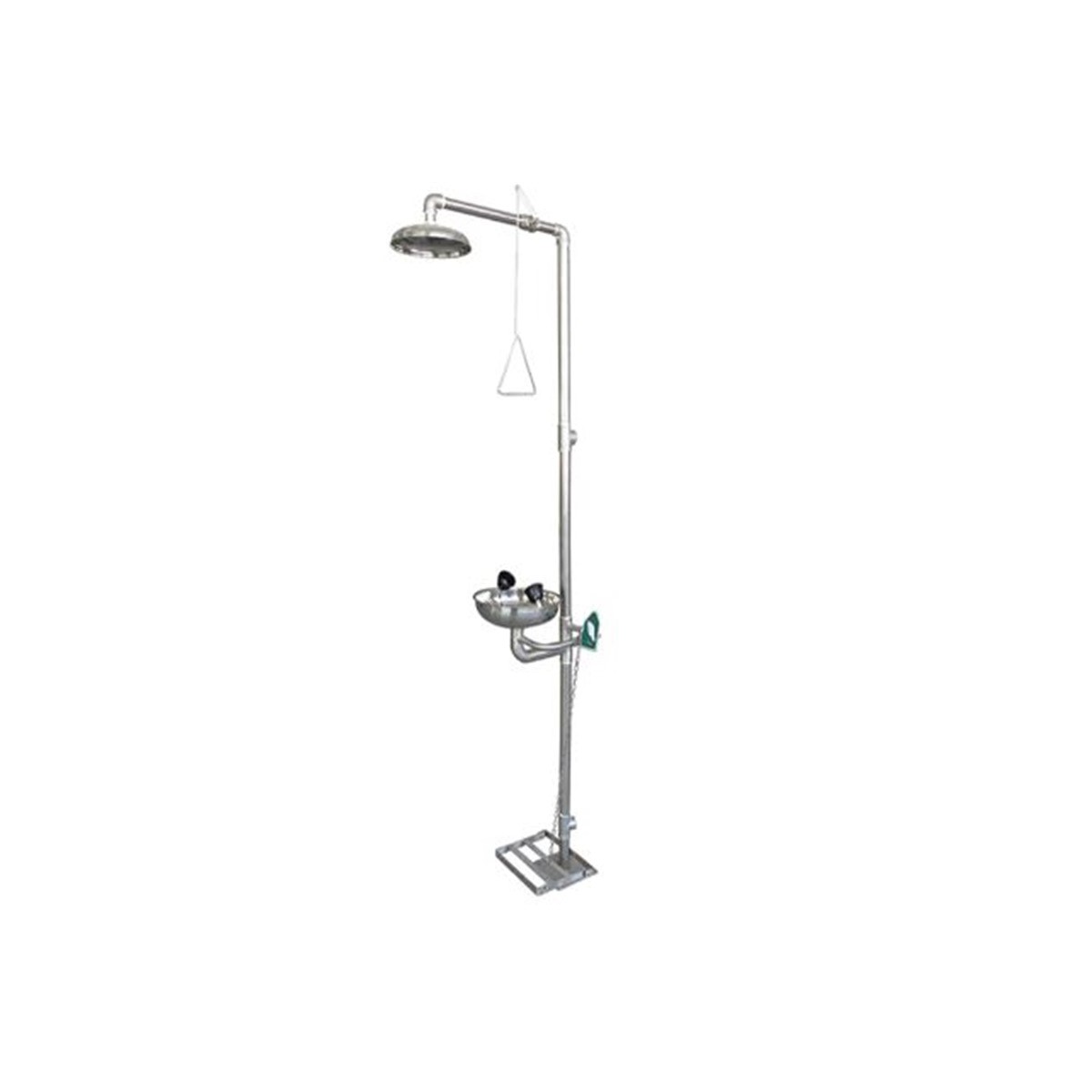 Terysafe Stainless Steel Safety Shower & Eye Wash
