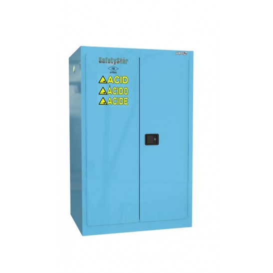 Safetystar Acid / Corrosive Safety Cabinet 60 Gallon 2 Manual Close Doors