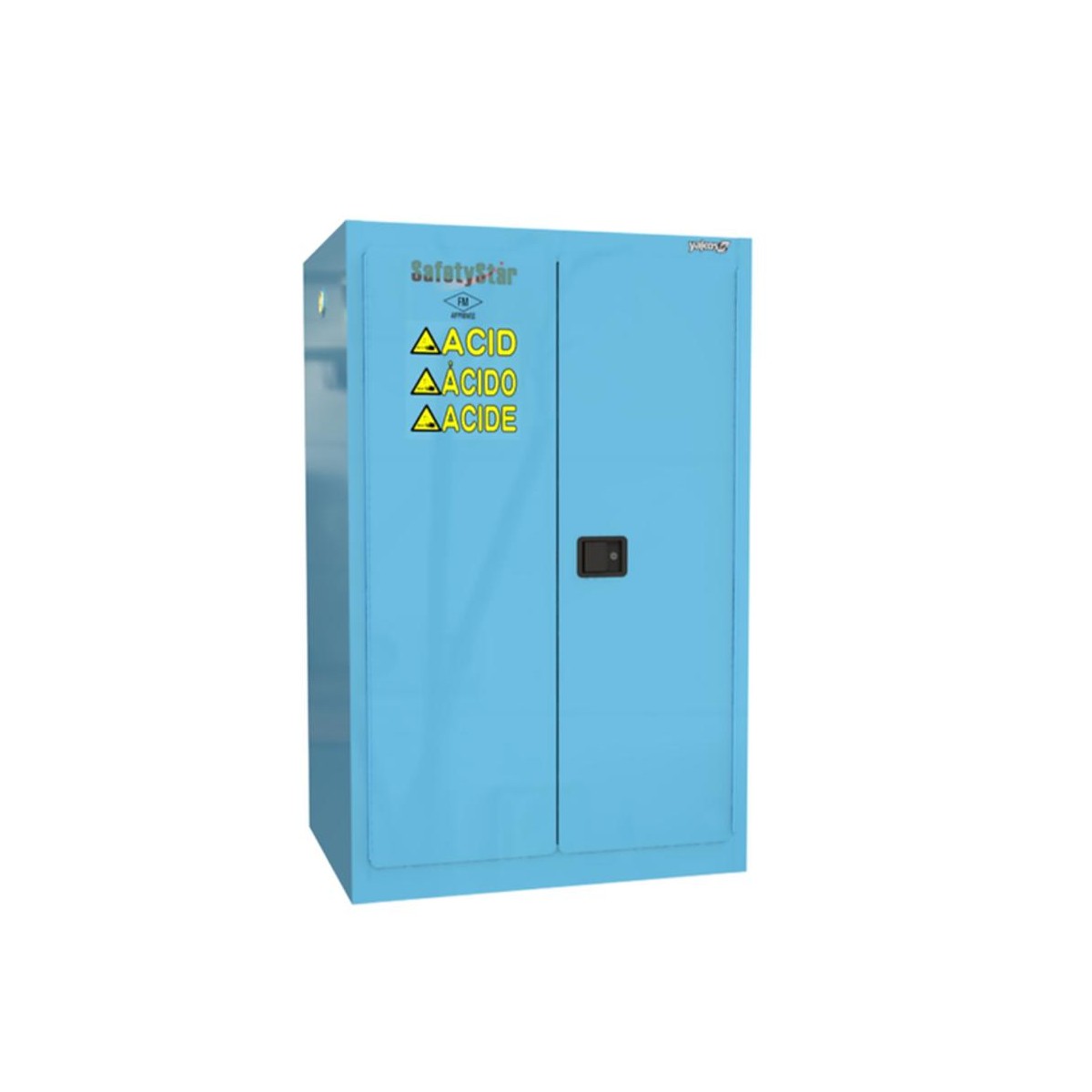 Safetystar Acid / Corrosive Safety Cabinet 60 Gallon 2 Manual Close Doors