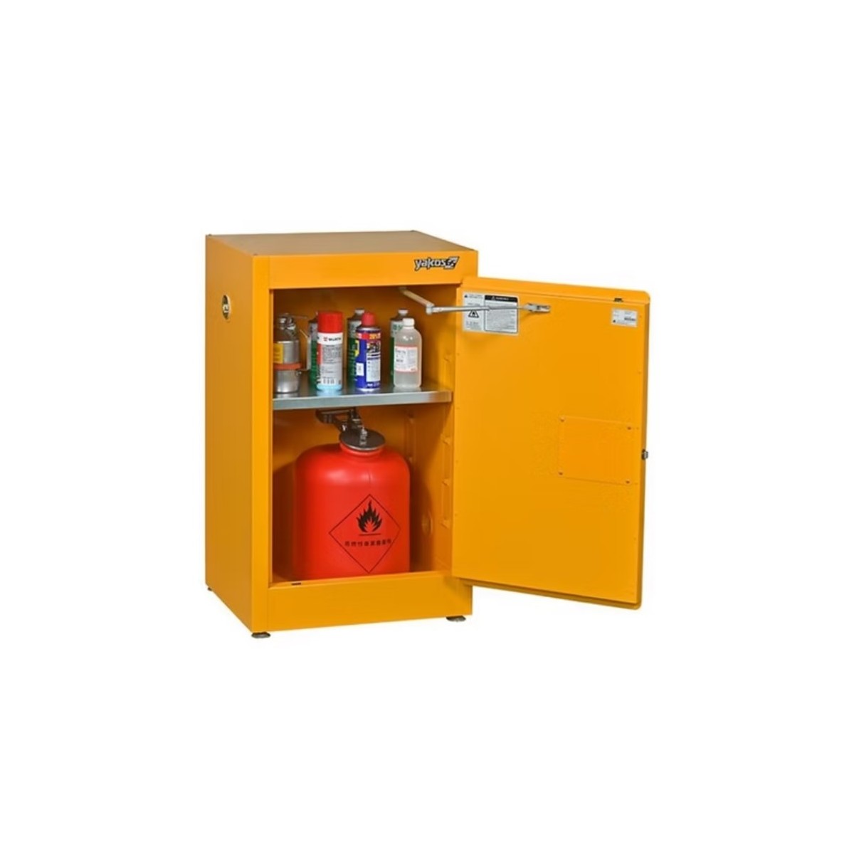 Safetystar Yellow Flammable Safety Cabinet 12 Gallons