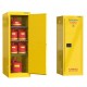 Safetystar Yellow Flammable Safety Cabinet 54 Gallons Yellow Manual Closing 1 doors