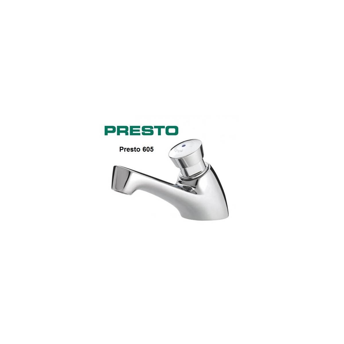 PRESTO SELF CLOSING DELAY ACTION BASIN WATER TAP