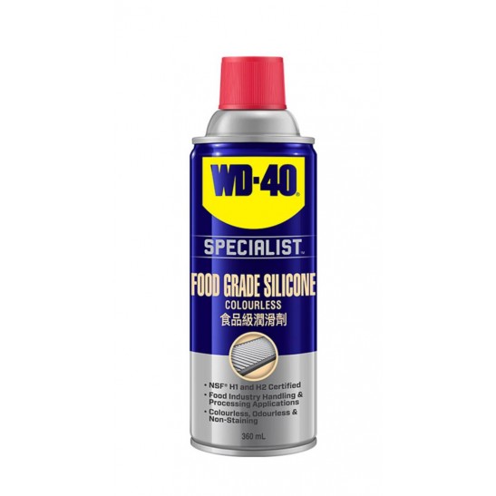 WD-40 (50071) Food Grade Silicone Spray 360Ml