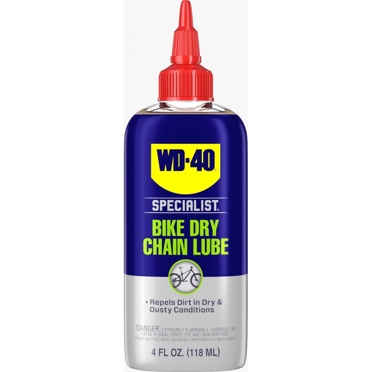 WD-40 (52044) Bike Dry Chain Lube 4oz