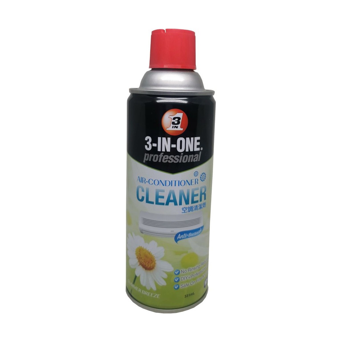 WD-40 (51509) 3-in-1 Pro Air Con Cleaner Summer Breeze 331Ml