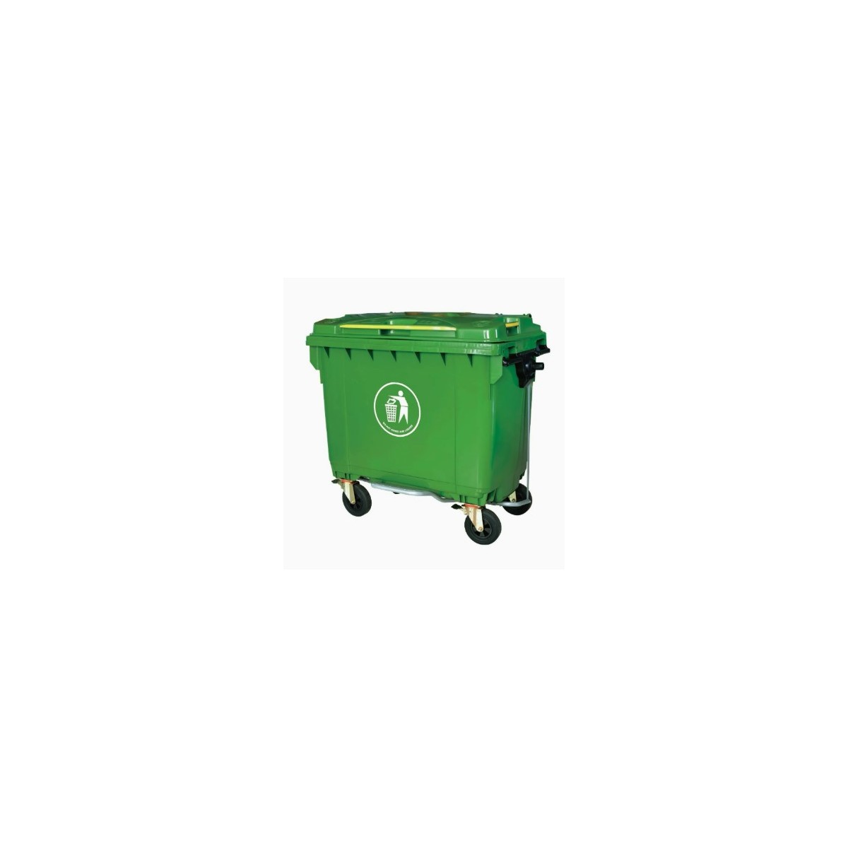 Rubbish Bin 660L with Wheels