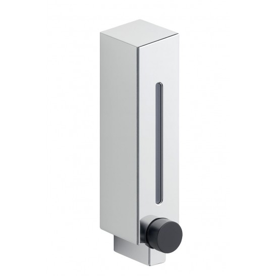 Peco Wall Mount Liquid Soap Dispenser 550ml (Chrome Plated Finish)