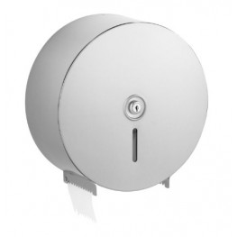 Bobrick Surface-Mounted Jumbo Toilet Tissue Dispenser, Satin Finish