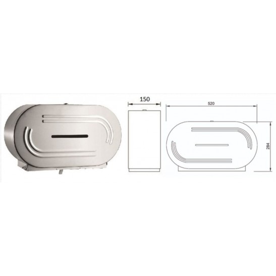 Peco Jumbo Roll Dispenser SB-494F