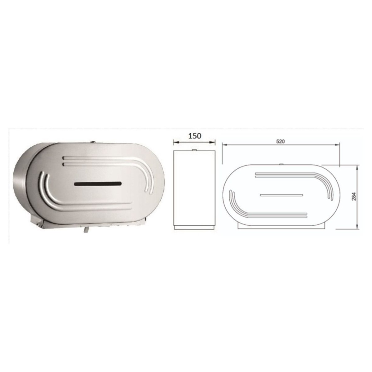 Peco Jumbo Roll Dispenser SB-494F