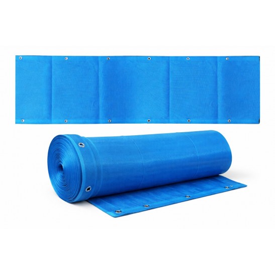 Fire Retardant PVC Barricade Net 0.65M x 6M