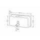 Peco Wall Mount Manual Liquid Soap Dispenser